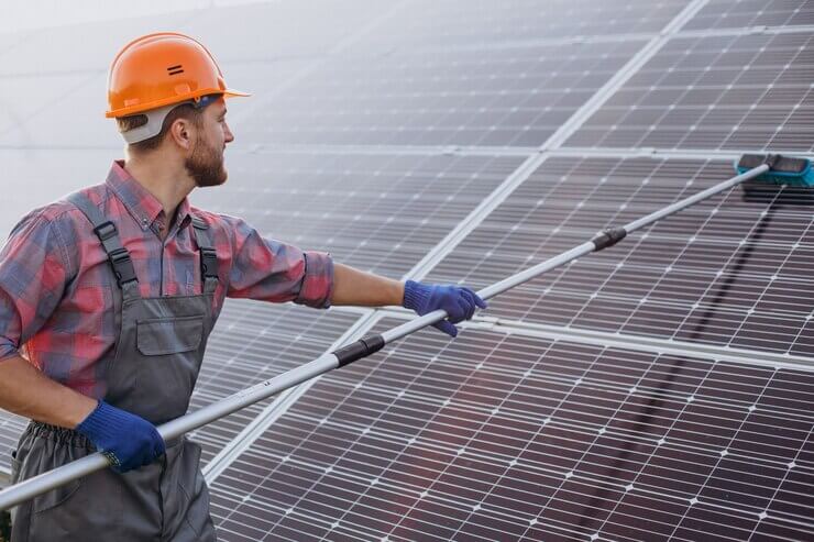 Solar Panels Require Minimal Maintenance